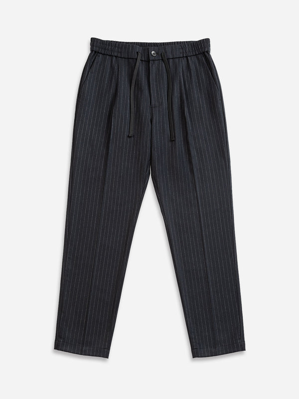 White/Black stripe Mens Wayne Pants