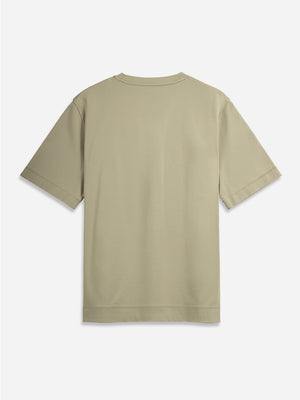Khaki Baseile Pocket Tee Men's O.N.S Boxy Cut T-Shirt