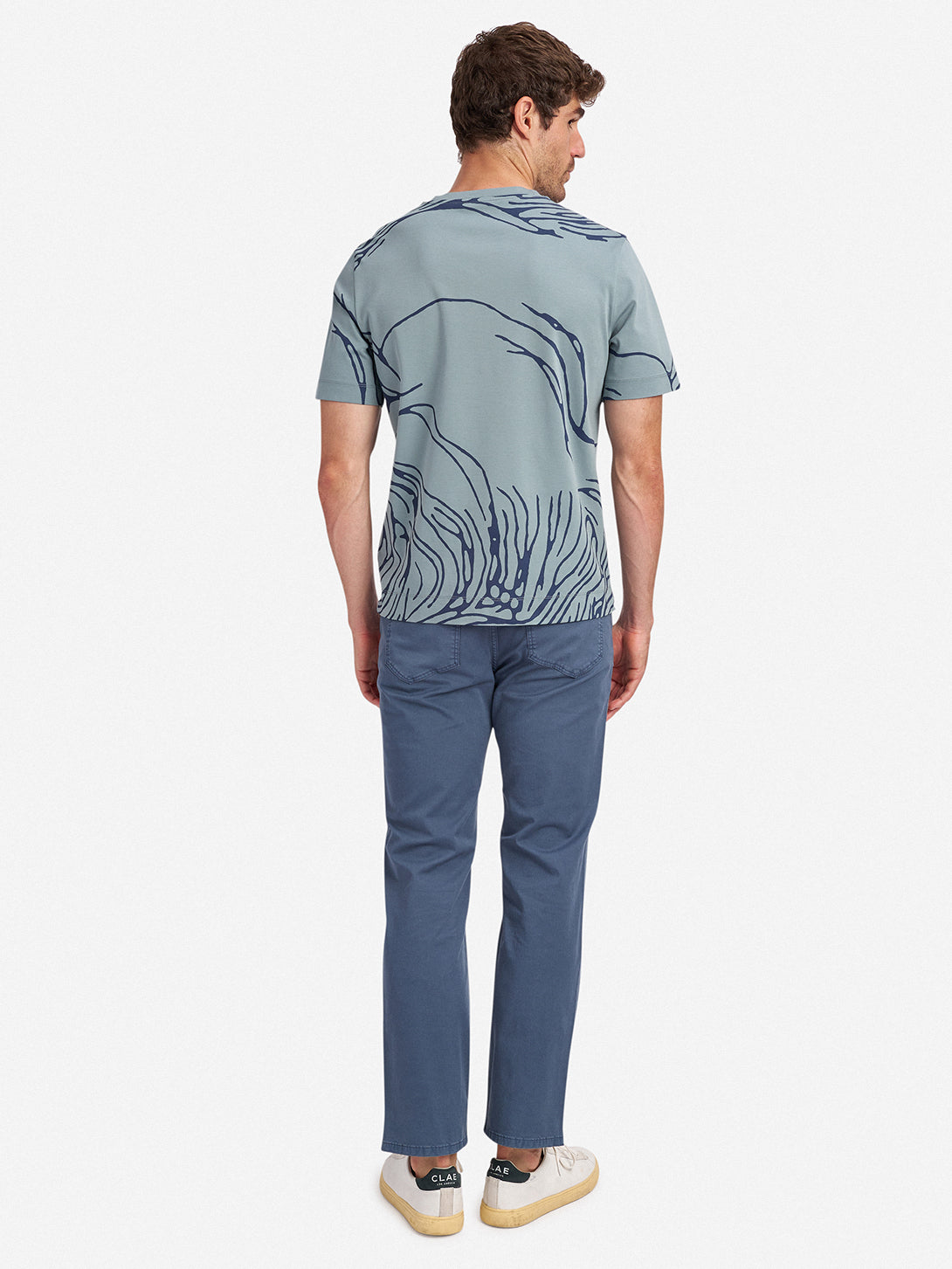 Lead Baseile Cloud Printed Tee O.N.S Men's T-Shirt