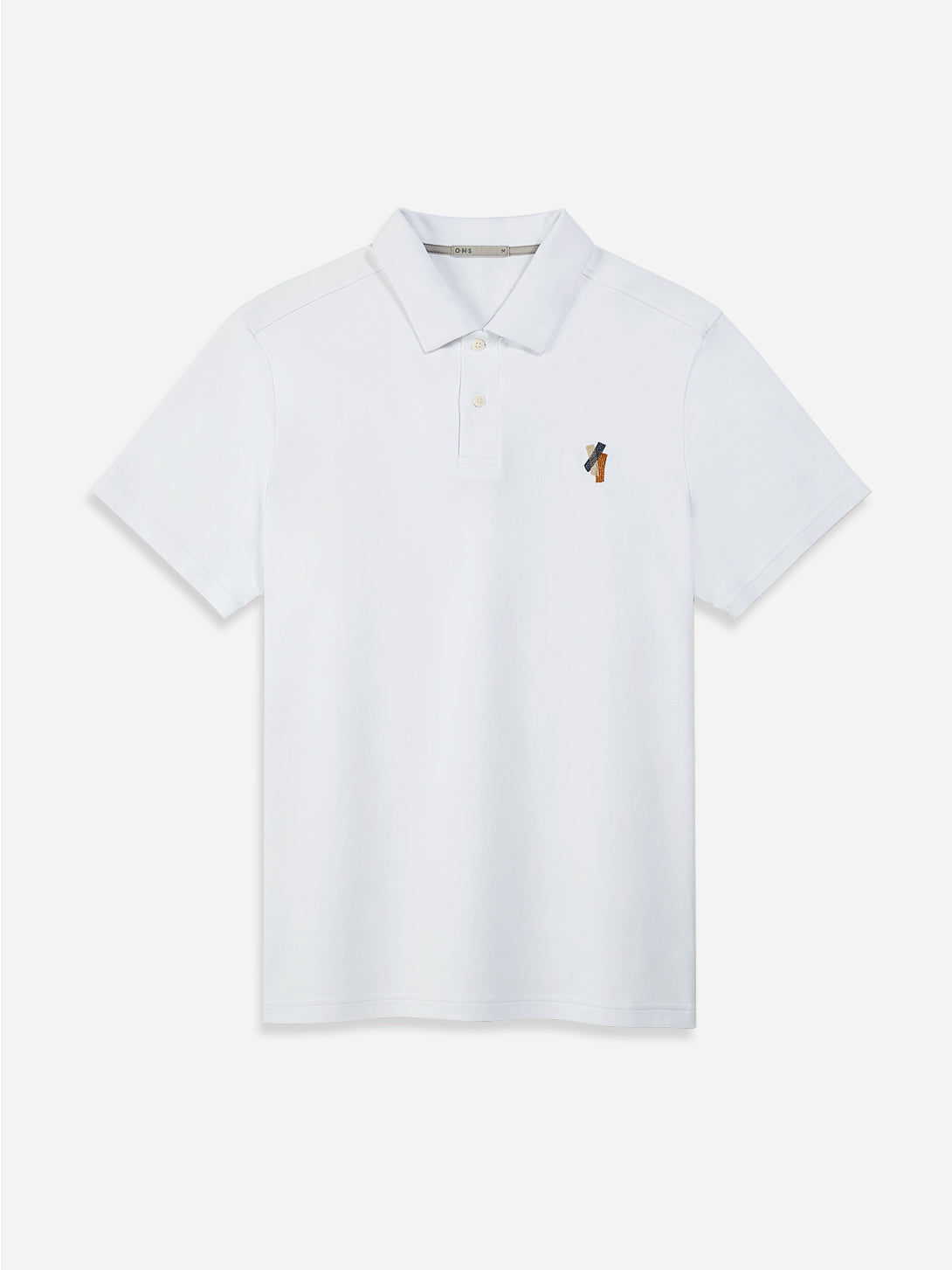 Bright White Bennett Men's O.N.S Short Sleeved Polo