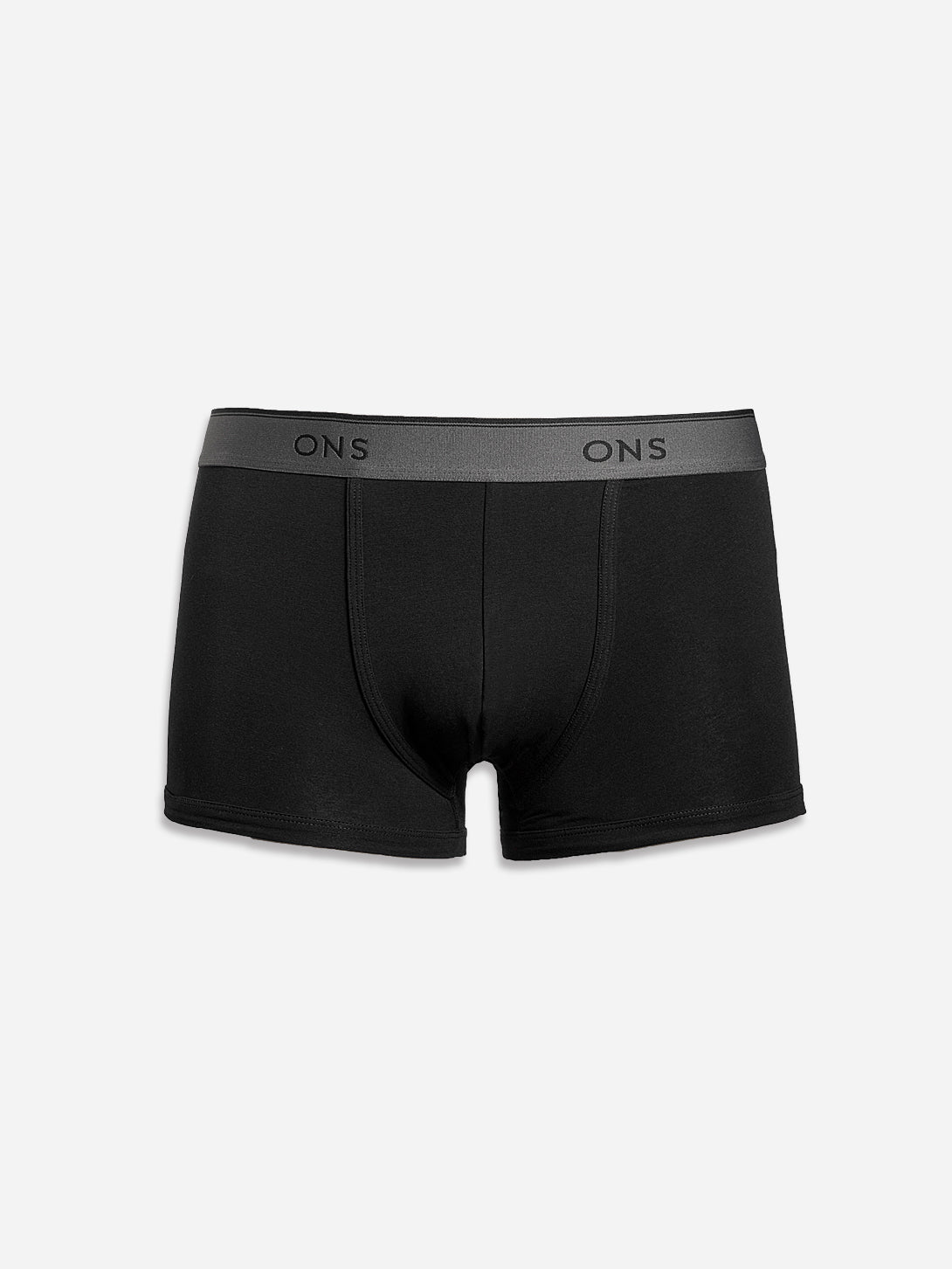 Black Boxer Brief 2 Pieces ONS Clothing Mens Essential Underwear