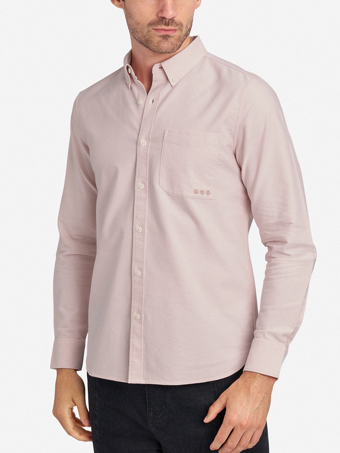 Pink Fulton Oxford Men's O.N.S Button Down Shirt