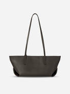 Dk Brown Medium Boat Tote Womens Leather Bag Shoulder Bag Womens Leather Purse 