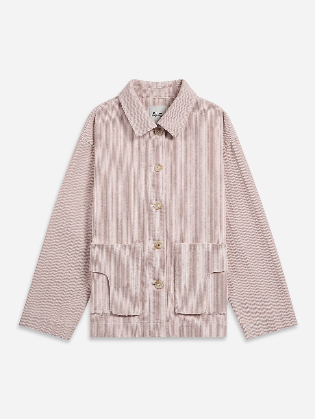 Hushed Pink Corduroy Chore Jacket Womens Corduroy Jacket Womens Outerwear Fall Winter Womens Coat 