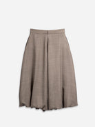 Cedar Wool Blend Balloon Skirt Womens Skirt Womens Pleated Skirt Womens Balloon Skirt Womens Bottoms 