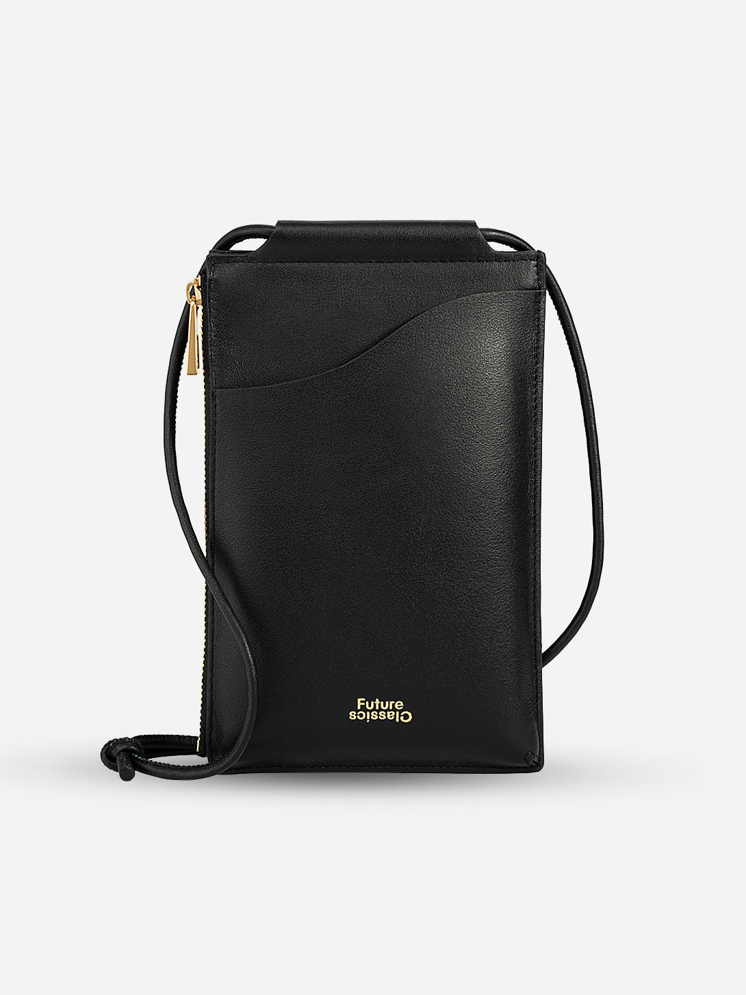 Black Pocket Crossbody Bag Womens Leather Bag Womens Crossbody Bag Genuine Leather Bag Womens Small Leather Product