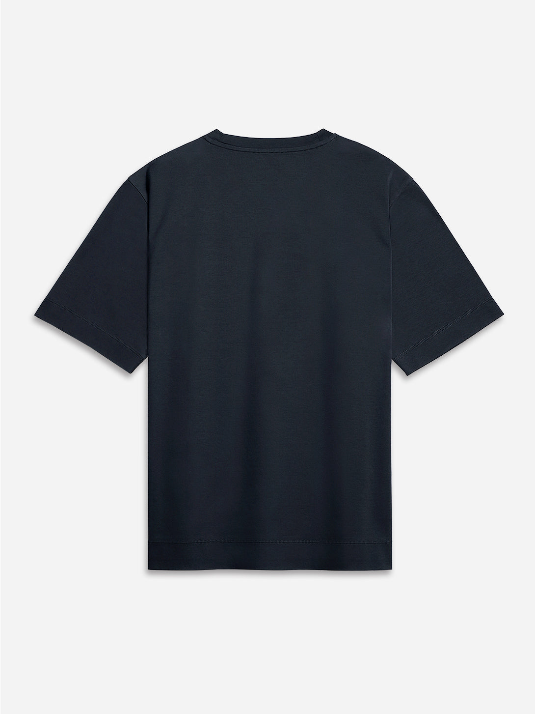 Navy Baseile Pocket Tee Mens Tee Shirt Mens Tee Mens Relaxed Shirt Mens Boxy Fit Mens Pocket Tee