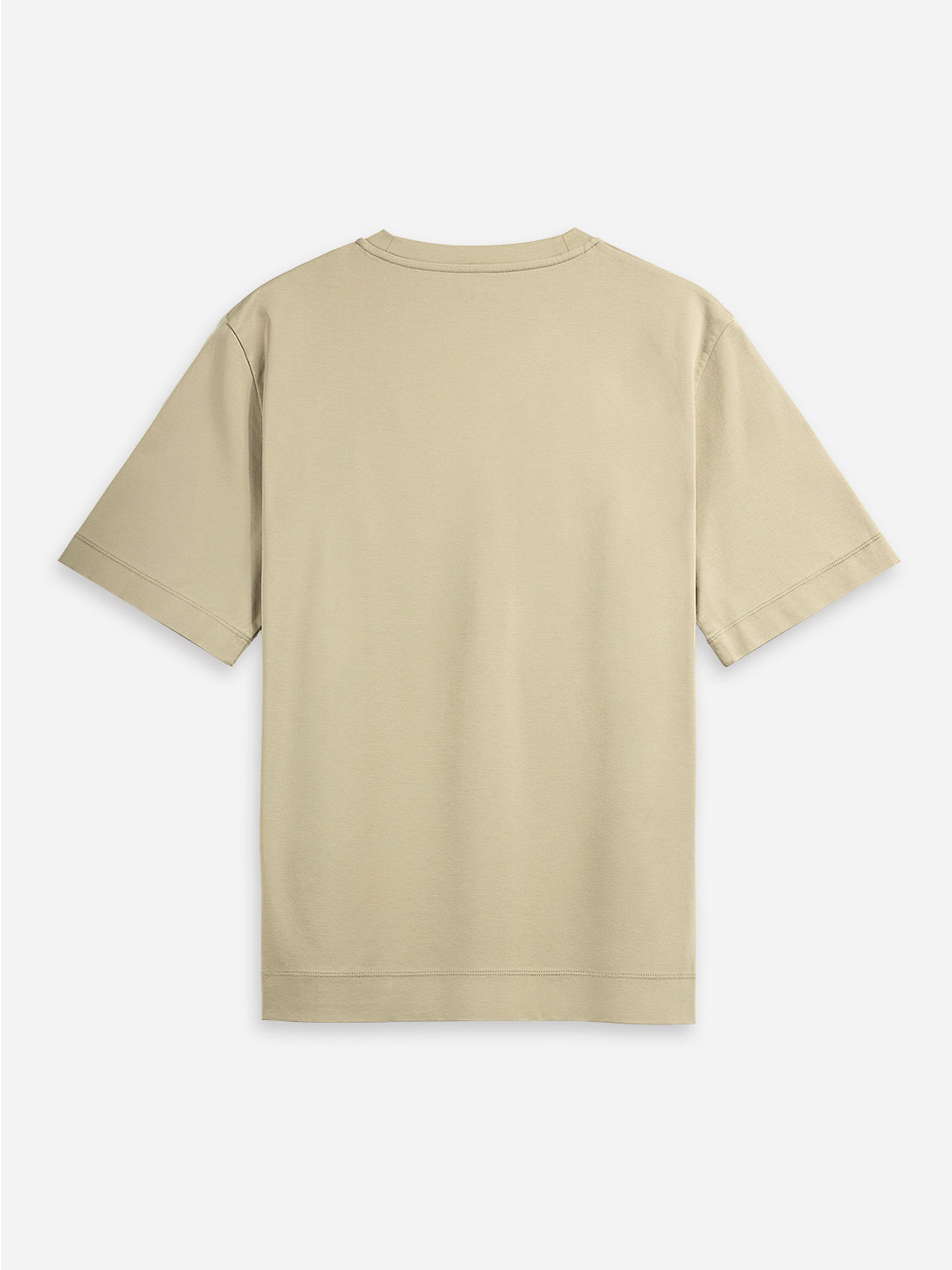 Khaki Baseile Pocket Tee Mens Tee Shirt Mens Tee Mens Relaxed Shirt Mens Boxy Fit Mens Pocket Tee 