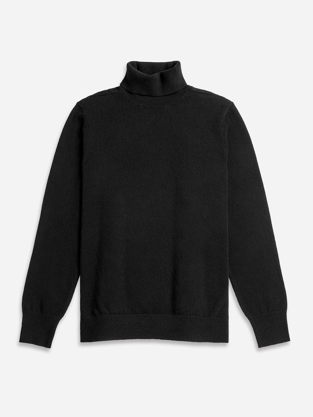 Black Mason High Neck Sweater Mens Roll Neck Sweater Mens Wool Cashmere Winter Sweater Lightweight Formal Sweater 