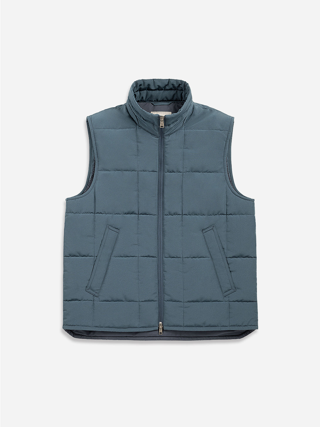 Flint Stone Vertex Vest Mens Vest Water Repellent Vest Quilted Pattern Outerwear