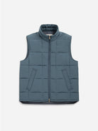 Flint Stone Vertex Vest Mens Vest Water Repellent Vest Quilted Pattern Outerwear