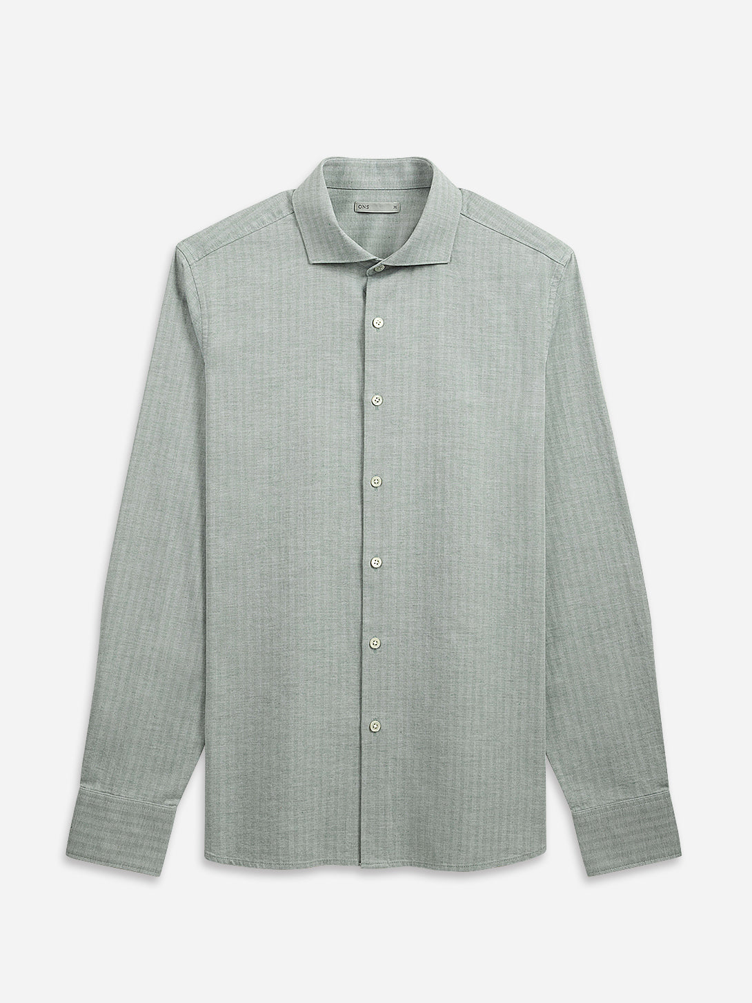 Lead Arthur Heather Herringbone Shirt Mens Button Up Shirt Mens Herringbone Comfy Button up Shirt