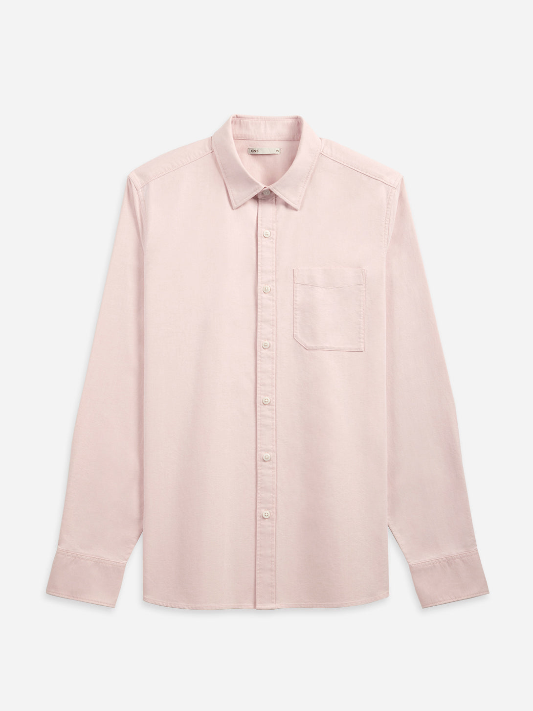 Pink Arik Oxford Shirt Mens Point Collar Shirt Mens Button Up Pocket Shirt Mens Wovens