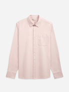 Pink Arik Oxford Shirt Mens Point Collar Shirt Mens Button Up Pocket Shirt Mens Wovens