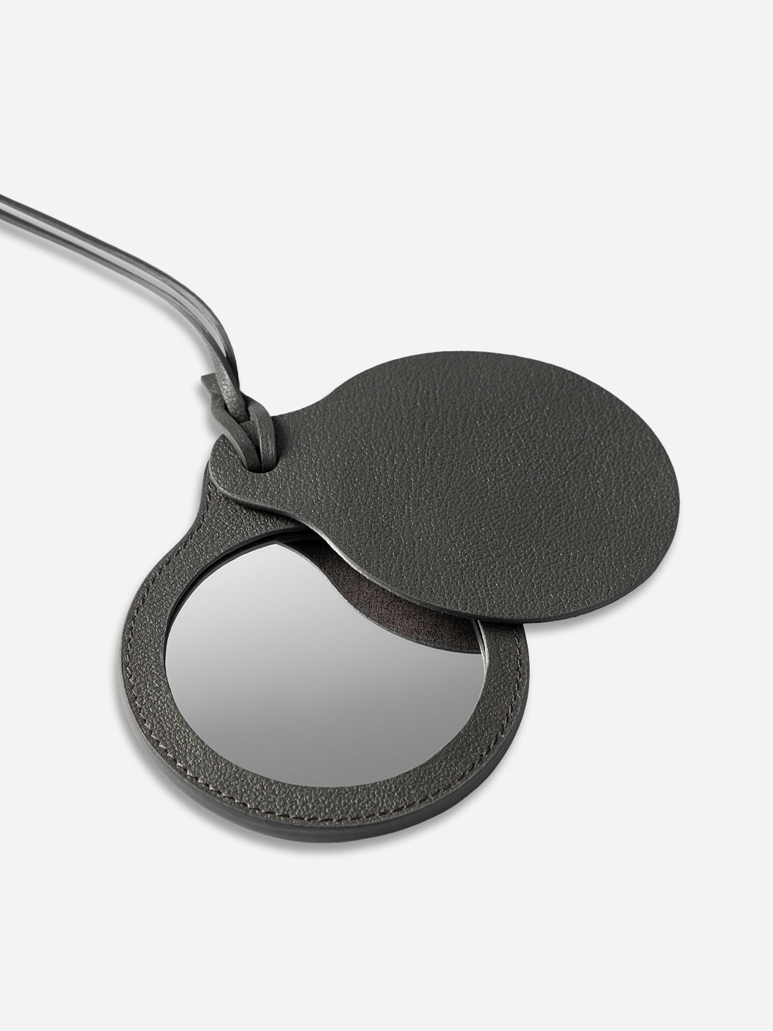 Moonless Night Mirror With Quilting Womens Small Pocket Makeup Mirror 