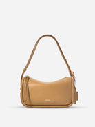 Lark Small Loaf Crossbody Womens Leather Small Shoulder Bag Zipper Closure Bag 