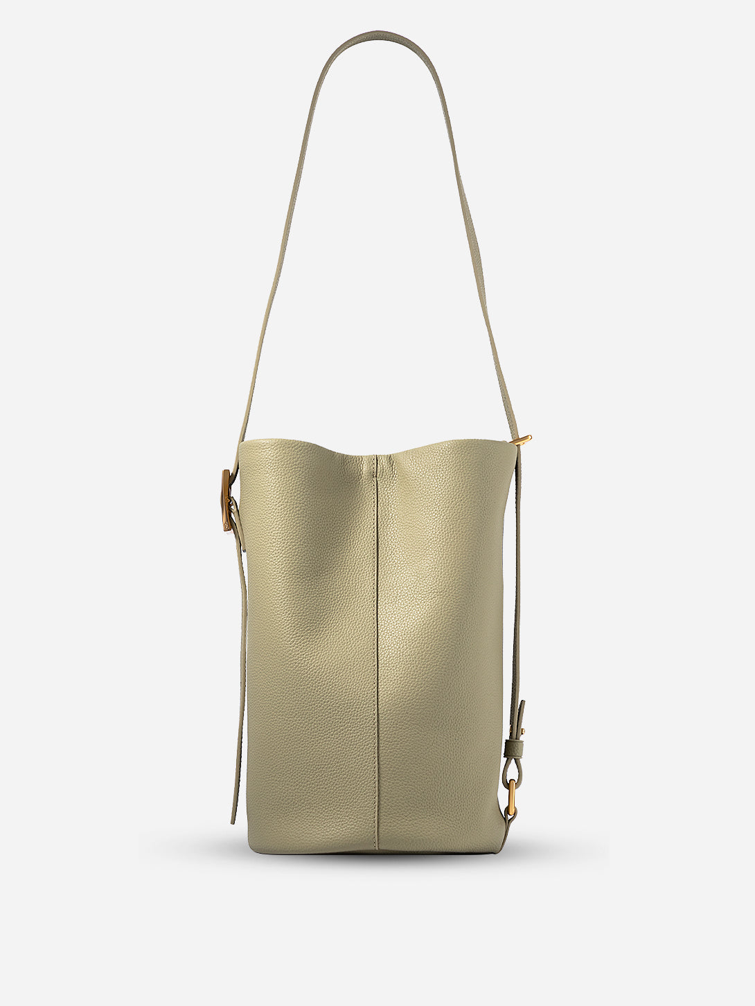 Earthy Olive Medium Convertible Bucket Womens Leather Medium Size Bucket Bag Womens Shoulder Bag Green 
