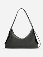 Moonless Night Oversized Petal Messenger Womens Leather Large Shoulder Bag Shoulder Strap Carry Bag for Accessories 