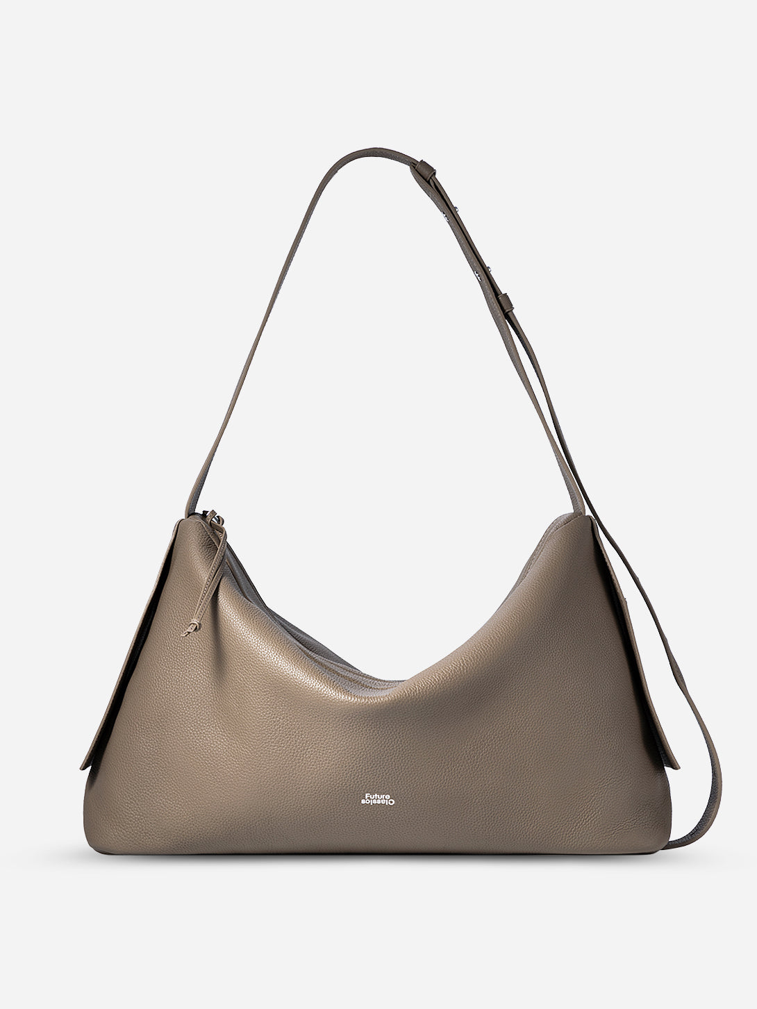 Cedar Oversized Petal Messenger Womens Leather Large Shoulder Bag Shoulder Strap Carry Bag for Accessories 