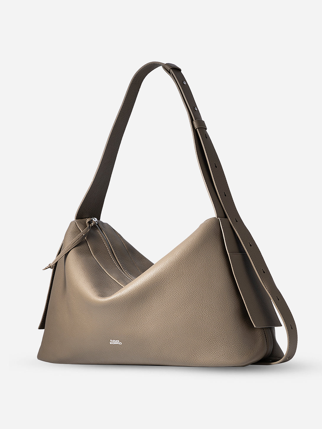 Cedar Oversized Petal Messenger Womens Leather Large Shoulder Bag Shoulder Strap Carry Bag for Accessories