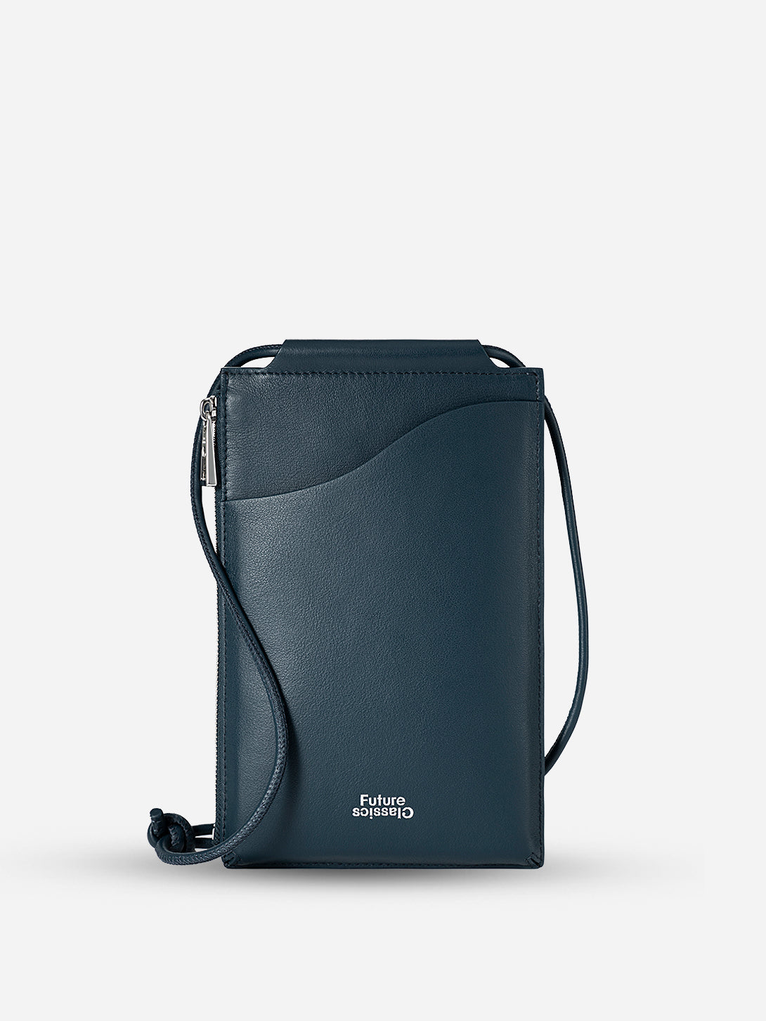 Carbon Mini Pocket Crossbody Small Leather Crossbody Holder Card and Money Wallet 