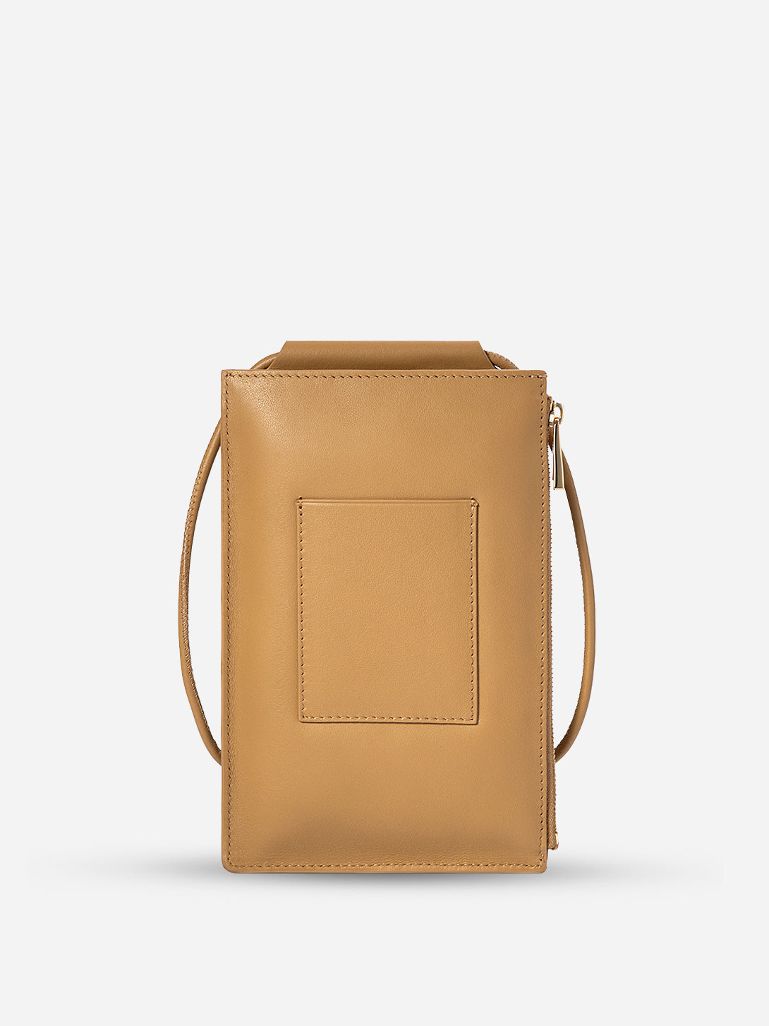 Lark Mini Pocket Crossbody Small Leather Crossbody Holder Card and Money Wallet 