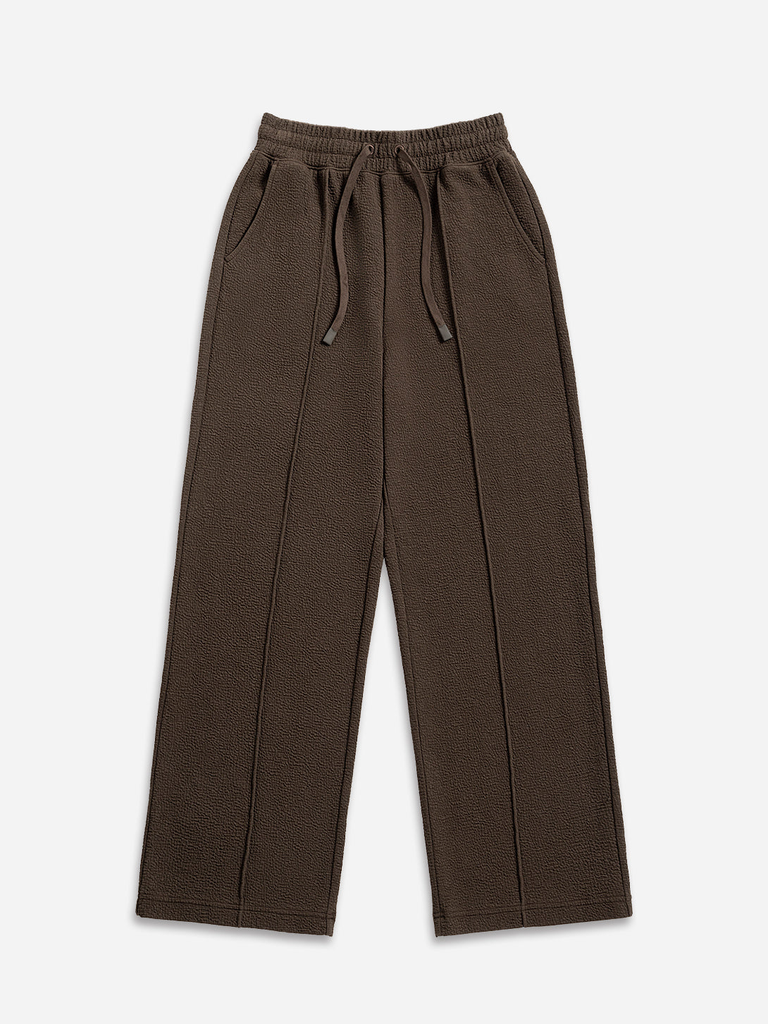 Dk Cedar Textured Pintuck Sweatpants Womens Pleated Textured Drawstring Sweatpants Womens Loungewear Pants 