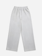 Offwhite Textured Pintuck Sweatpants Womens Textured Pleated Drawstring Sweatpants Single Long Pleat Elastic Waistband Comfort Loungewear