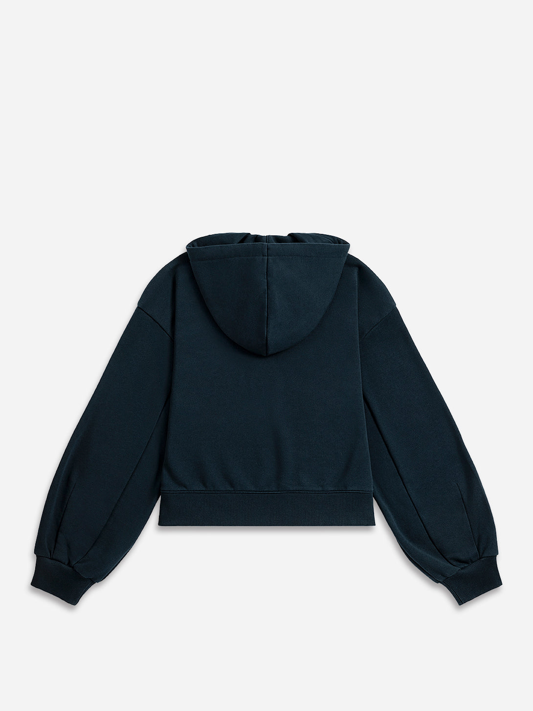 Carbon FC Motif Hoodie Womens Cropped Pullover Hoodie Drawstring Sweatshirt 