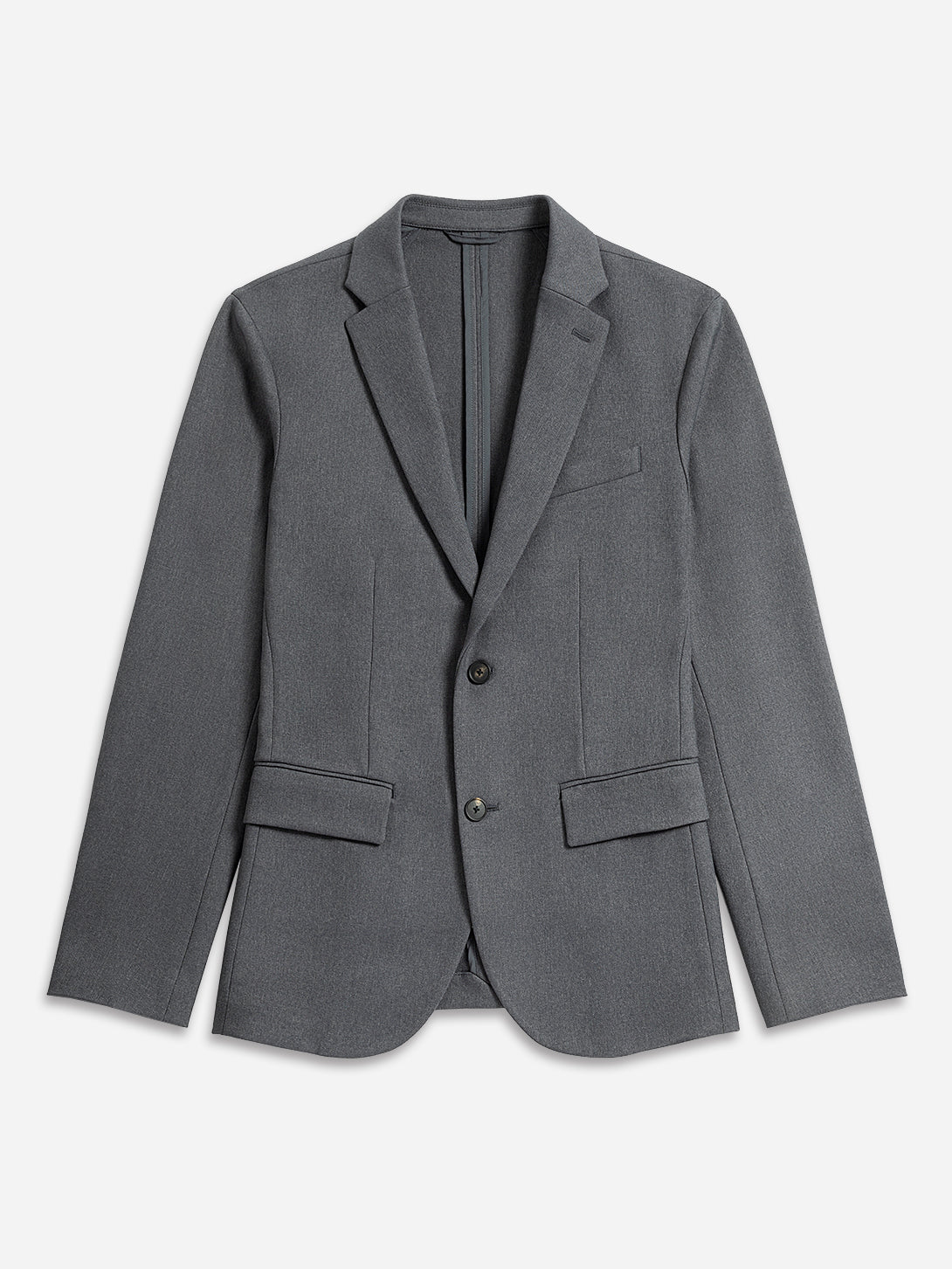 Forged Iron Kent Travel Blazer Mens Polyester Blazer Stretch Sportscoat Two Button Closure Layering Blazer 