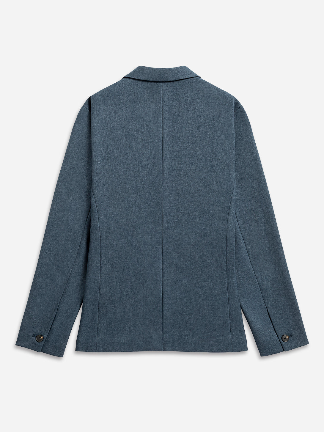 Marine Navy Kent Travel Blazer Mens Polyester Blazer Stretch Sportscoat Two Button Closure Layering Blazer 