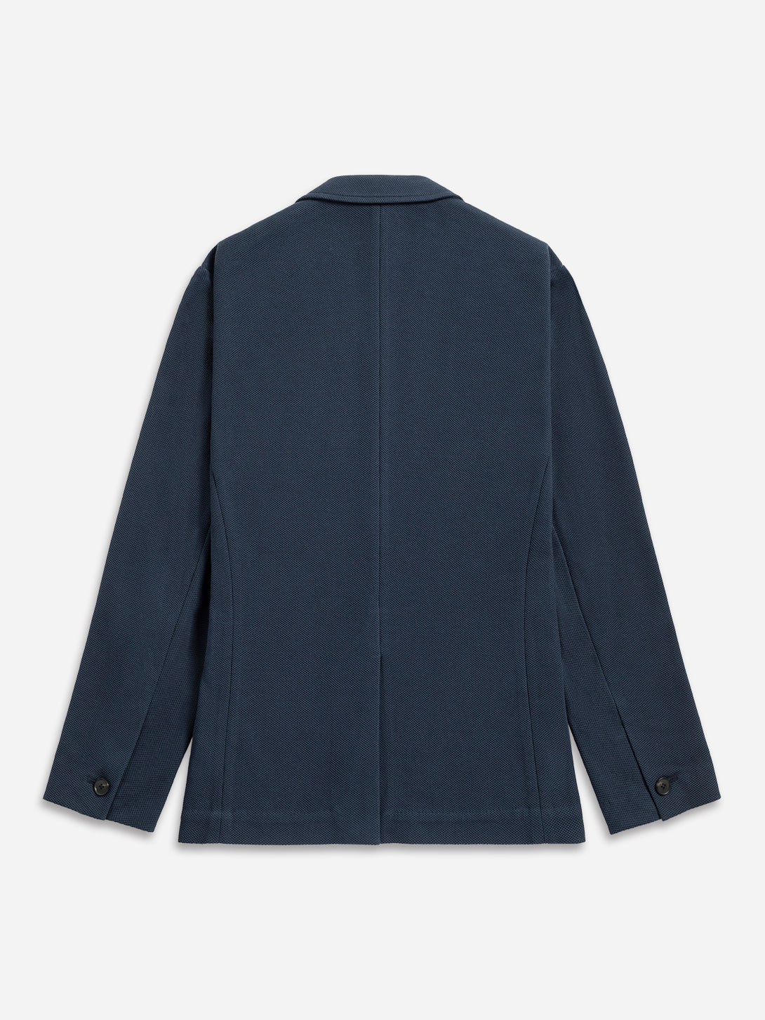 Dk Navy Perry Honeycomb Knit Blazer Mens Structured Stretch Blazer Texture Honeycomb Knit Casua Blazer Sports Jacket Single Breasted Coat 