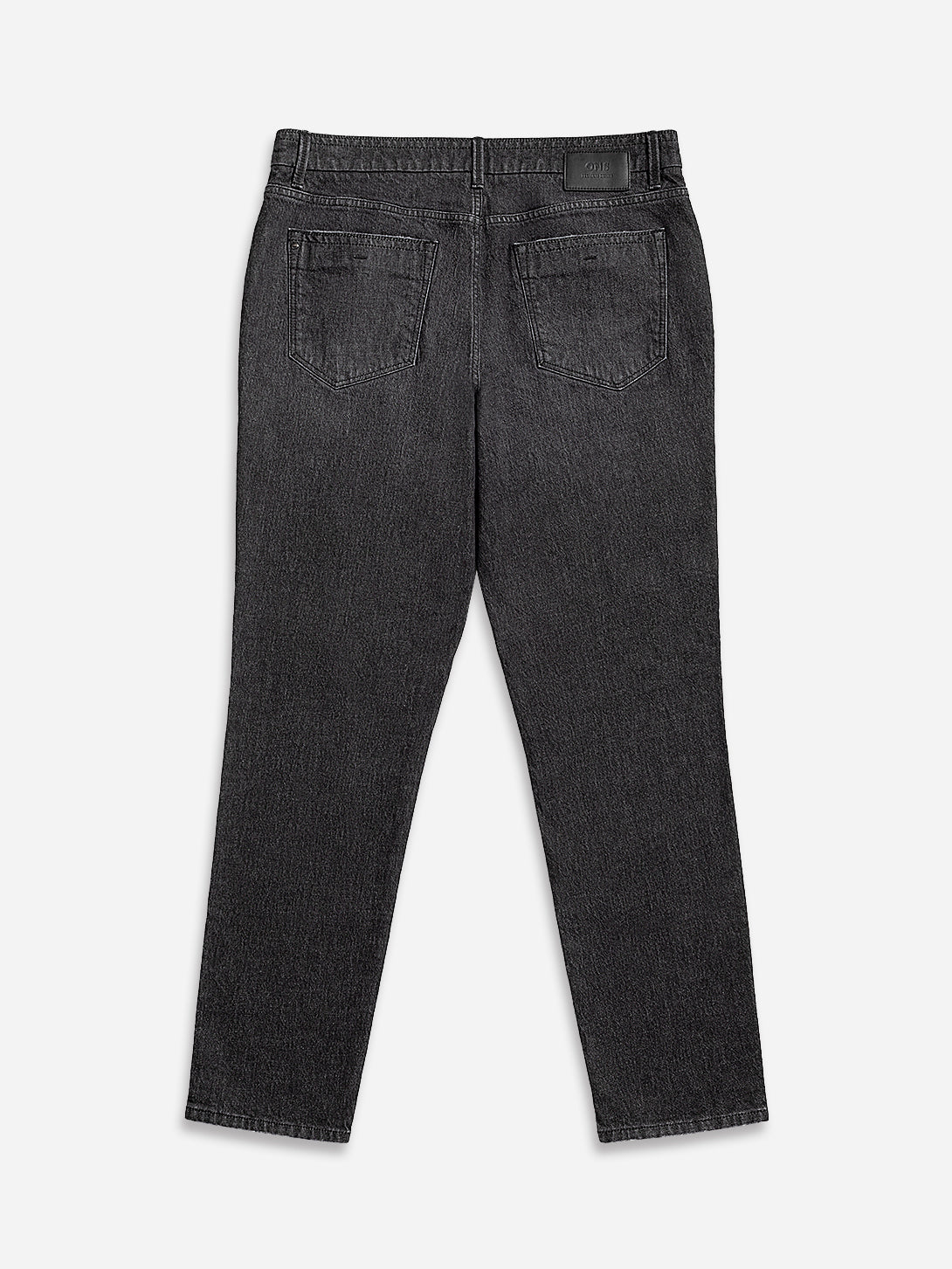 Mid Black Denim Houstons Denim Jeans Mens Tapered Fit Denim Jeans Distressed Jeans Dark Wash Modern Denim Pants 