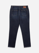 Dk Indigo Houstons Denim Jeans Mens Tapered Denim Jeans Worn Vintage Denim Wash Straight Fit Jeans