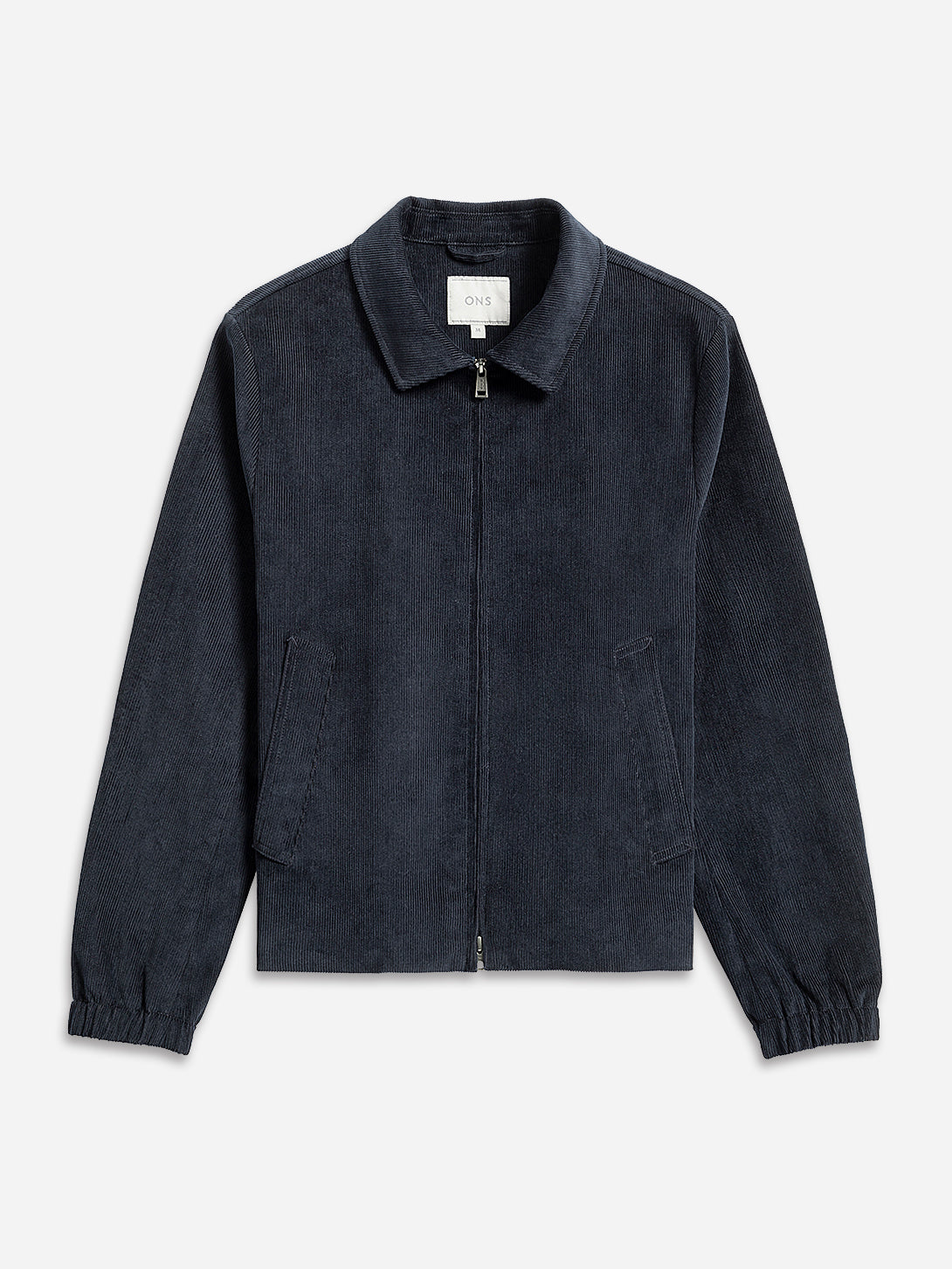 Dk Navy Connor Corduroy Jacket Mens Corduroy Zip Up Jacket Light Outerwear Soft Brushed Corduroy 