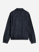 Dk Navy Connor Corduroy Jacket Mens Corduroy Zip Up Jacket Light Outerwear Soft Brushed Corduroy 