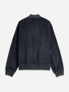 Dk Navy Dominic Corduroy Jacket Mens Corduroy Bomber Jacket Zip Up Cropped Jacket 