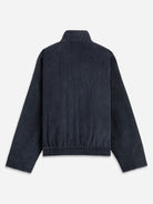 Dk Navy Barretto Padded Corduroy Jacket Mens Corduroy Insulated Jacket Warm Corduroy Coat Padded 