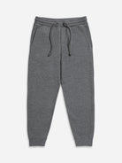 Dk Charcoal Heather Bklyn Scuba Jogger Mens Drawstring Jogger Elastic Waistband Soft Comfy Loungewear Sweatpants 