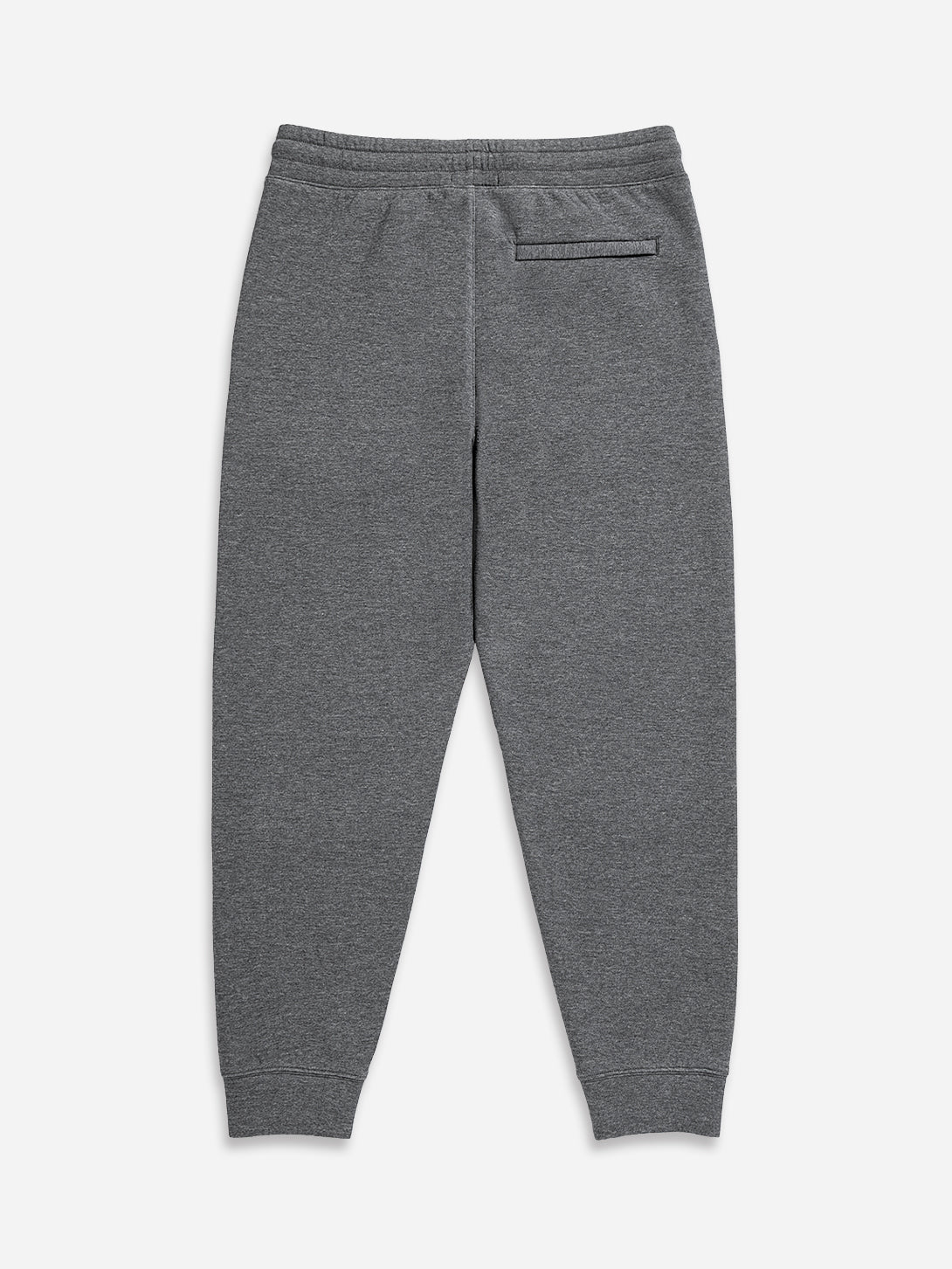 Dk Charcoal Heather Bklyn Scuba Jogger Mens Drawstring Jogger Elastic Waistband Soft Comfy Loungewear Sweatpants 