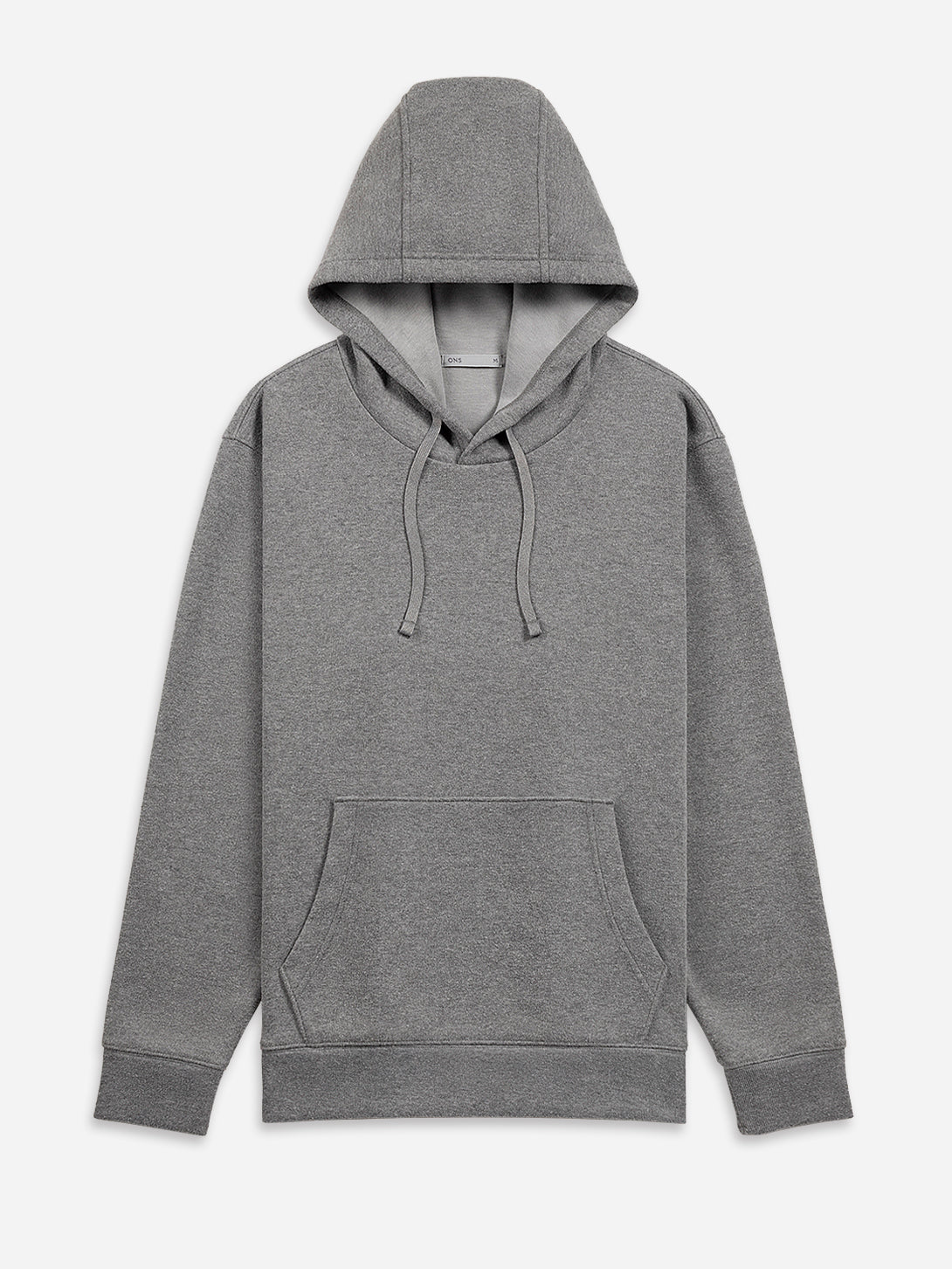 Grey Heather Harper Pocket Hoodie Mens Draw String Hoodie Heatehr Soft Fabric Comfort Pullover Fall Sweatshirt