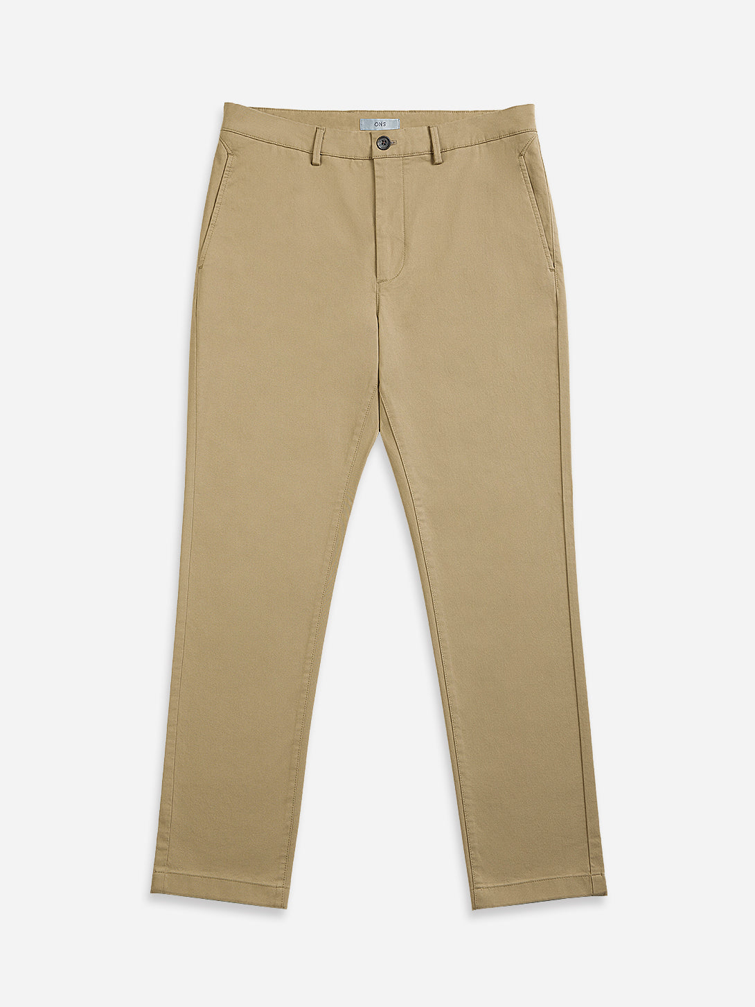 Earthy Khaki Rider Stretch Chino Mens Casual Chino Comfort Stretch Pant Tapered Fit Work Pant Cotton Spandex Blend Pants 