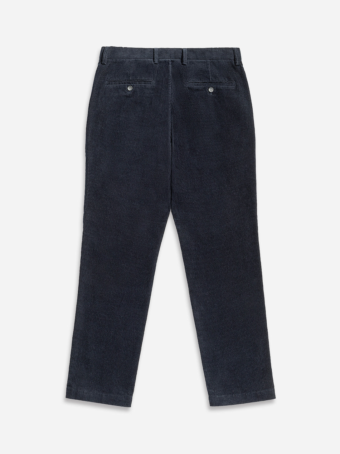 Dk Navy Niles Corduroy Trousers Mens Pleated Corduroy Pants Soft Brushed Corduroy Trousers 