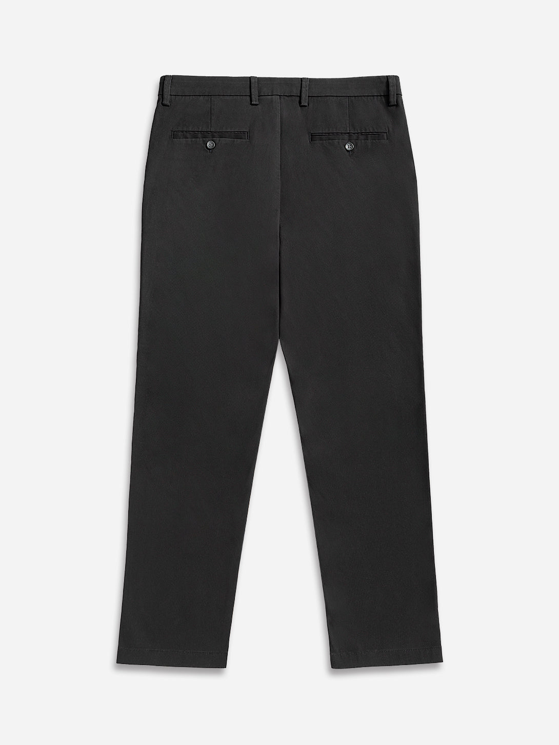 Black Niles Bedford Trousers Mens Pleated Light Weight Trousers Stretch Pants Belt Loops Cotton Spandex Blend Pants