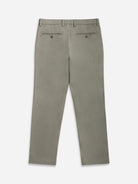 Castor Grey Niles Bedford Trousers Mens Pleated Light Weight Trousers Stretch Pants Belt Loops Cotton Spandex Blend Pants