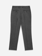Dk Charcoal Heather Niles Rustic Flannel Pants Mens Pleated Trousers Soft Work Formal Pants 