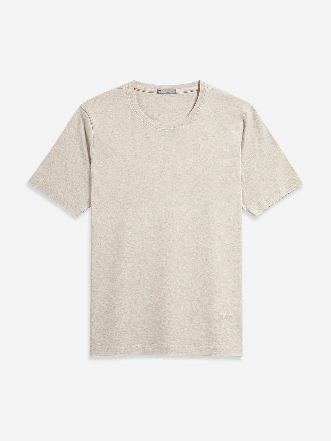 Silver Birch Heather Village Heather Tee Mens Crew Neck Tee Short Sleeve Shirt Soft Heather Fabric Comfort Layering Shirt 