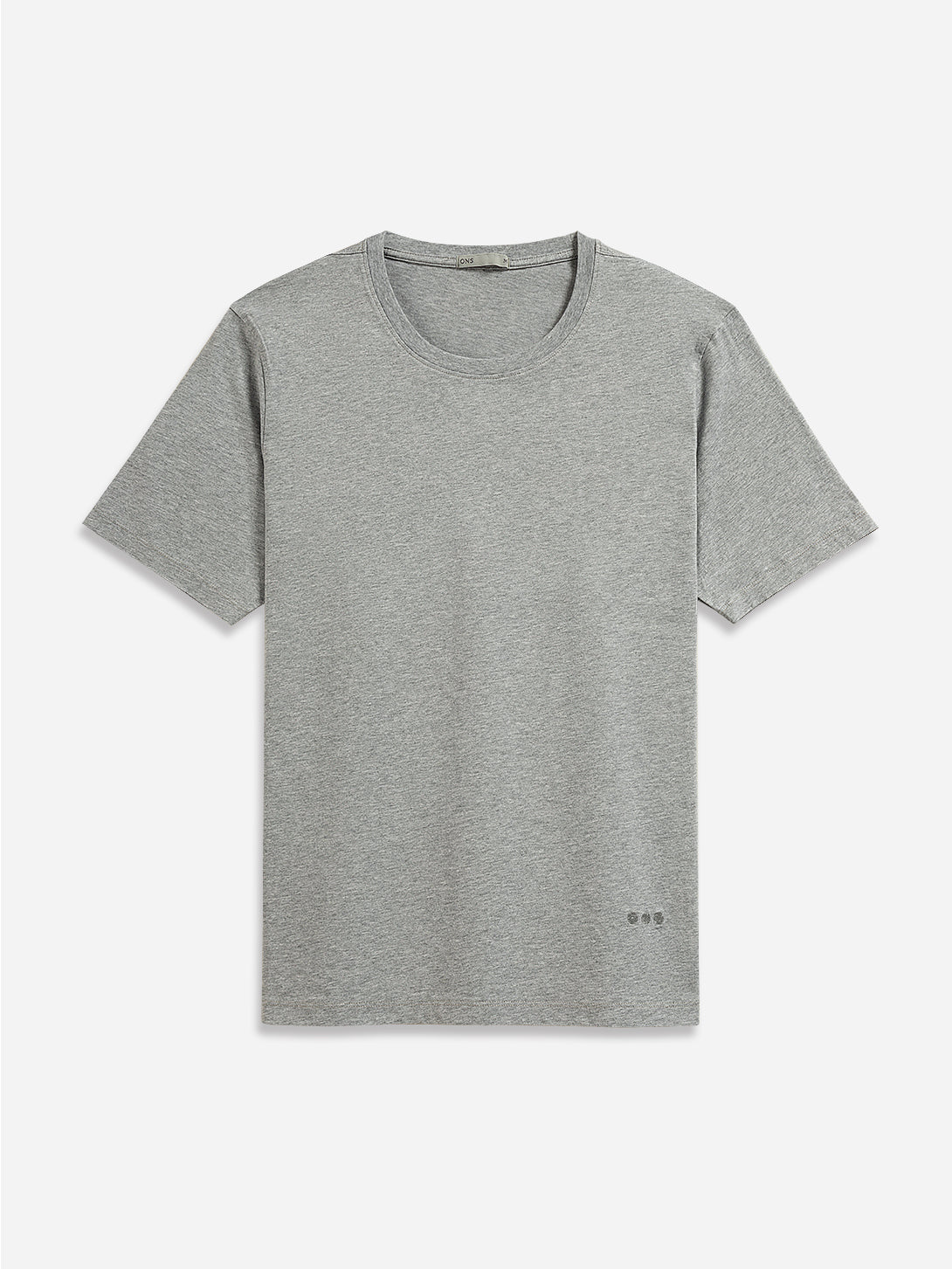 Grey Heather Village Heather Tee Mens Crew Neck Tee Short Sleeve Shirt Soft Heather Fabric Comfort Layering Shirt 
