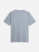 Allure Blue Heather Village Heather Tee Mens Crew Neck Tee Short Sleeve Shirt Soft Heather Fabric Comfort Layering Shirt