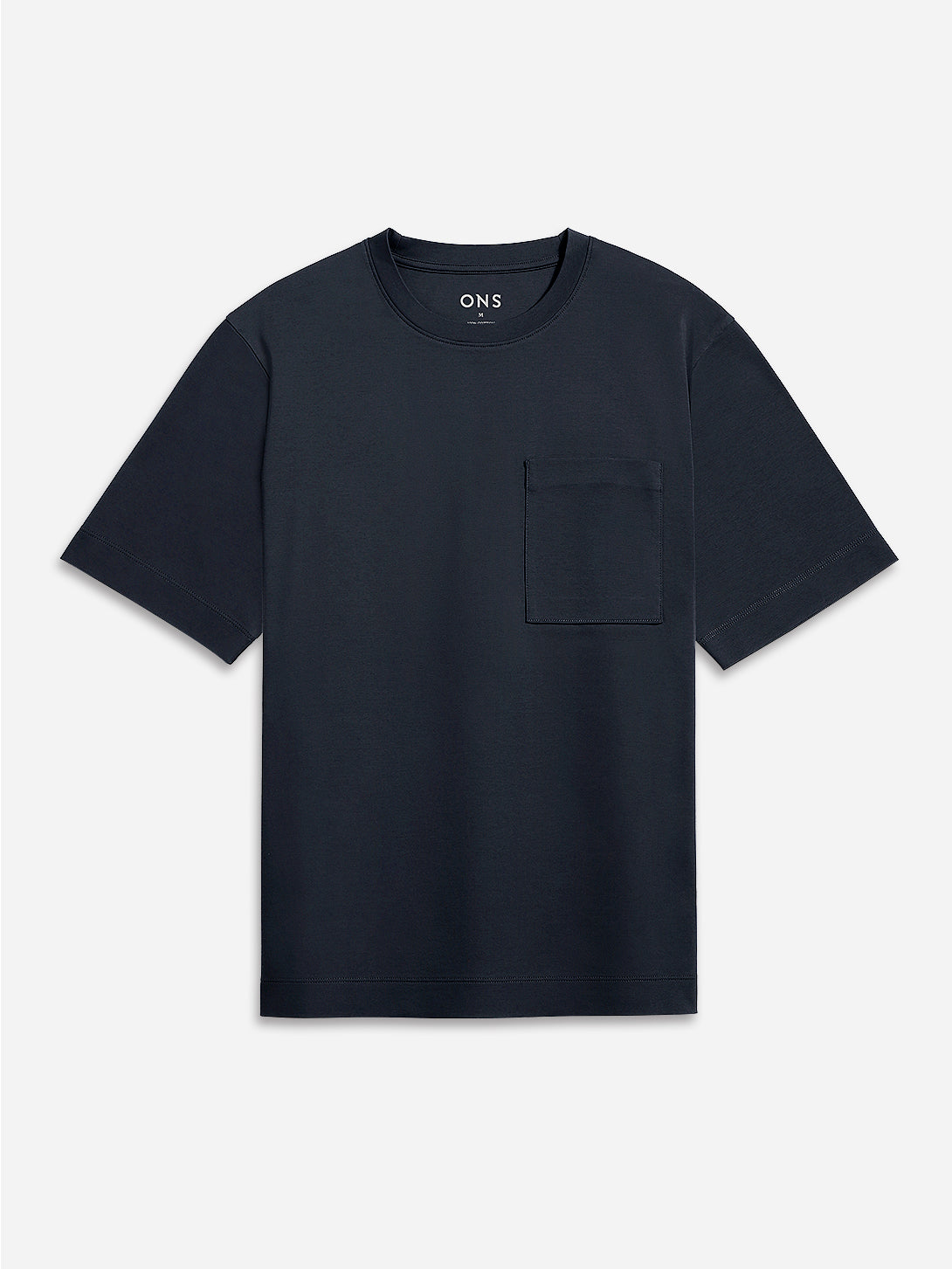 Navy Baseile Pocket Tee mens Relaxed Fit Tee Short Sleeve Shirt Chest Pocket Casual Shirt Athletic Stretch 